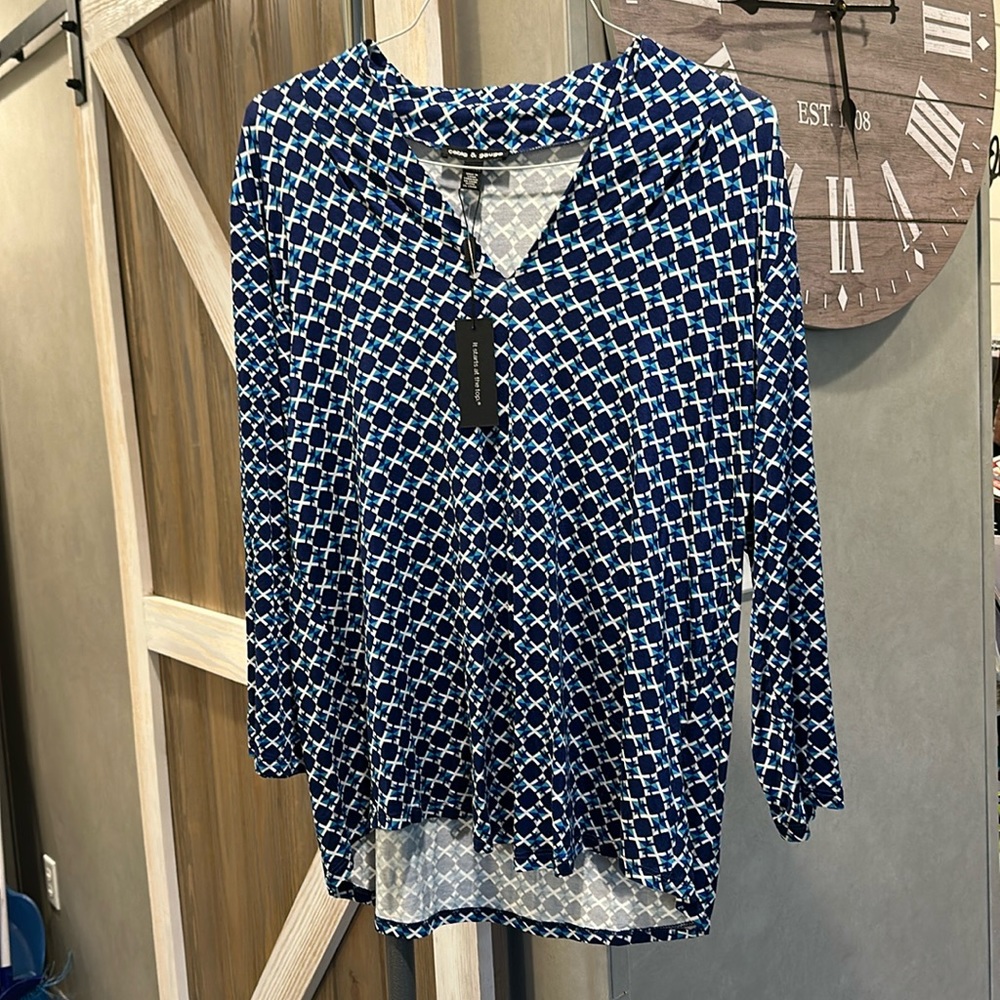 New Cable and Gauge Women’s Blouse